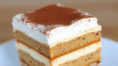 Easy Homemade Tiramisu Layers of CoffeeSoaked Ladyfingers Mascarpone Cream